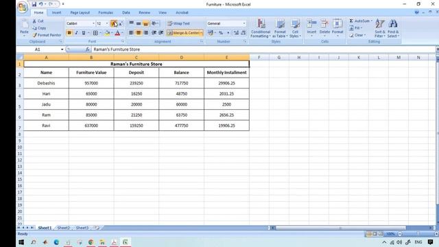 Excel Previous Year Problem Solved | Assam Direct Recruitment | Computer Skill Test #excel