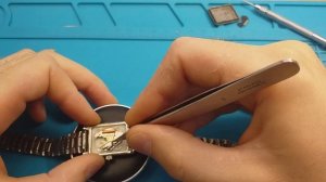 Ремонт часов casio кварц,замена микросхемы.