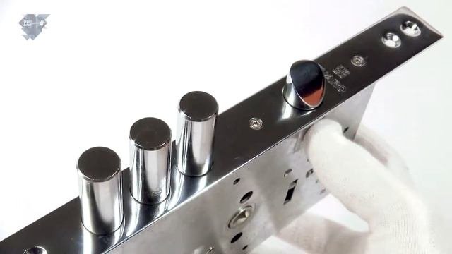 КОРПУС ВРЕЗНОГО ЗАМКА С ЗАЩЕЛКОЙ FUARO V25/C-60 | РАСПАКОВКА