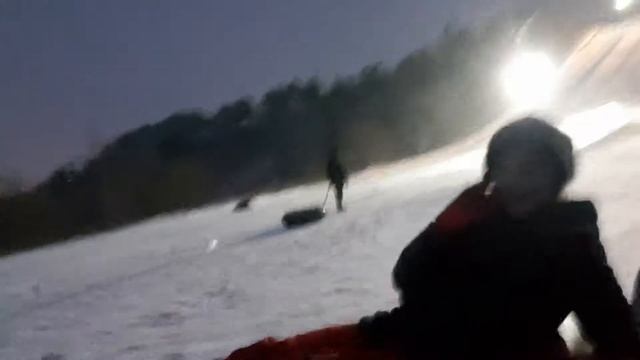 утеха на севере Тюбинг с горки Пыть-Ях смотреть онлайн