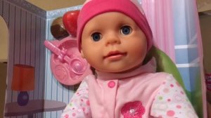 Кукла пупс с живой мимикой, разговаривает "Мила"