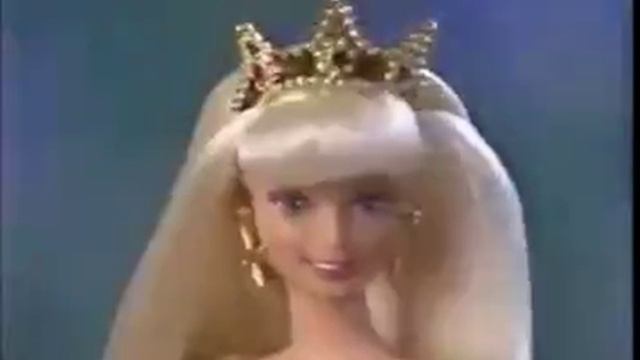 1996 Реклама куклы барби  Русалочка Mattel Jewel Hair Mermaid Barbie