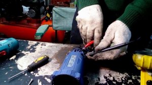 Диагностика и разбор УШМ DEXTER.