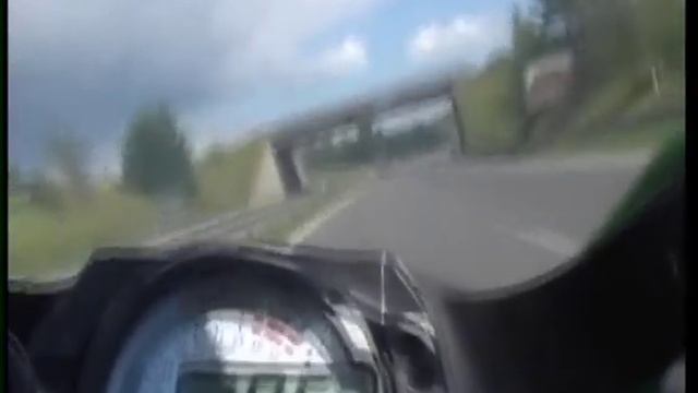 ZX 6R 2004 278km/h top speed смотреть онлайн