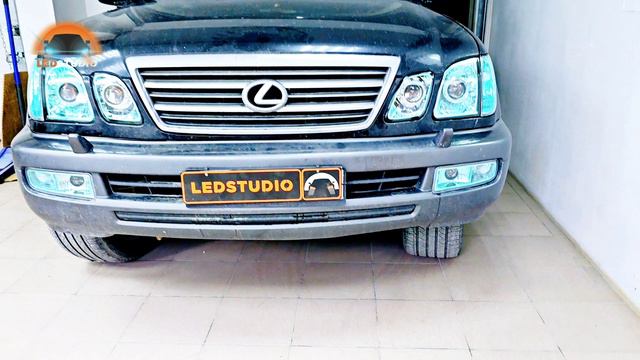 Lexus LX 470 тюнинг фары