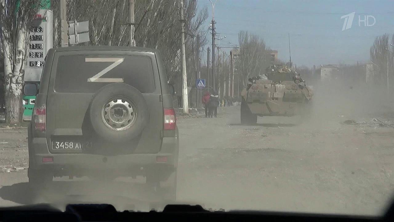 Окраины Мариуполя уже полностью находятся под контролем сил народной милиции и военных РФ