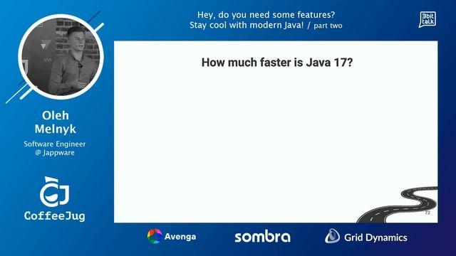 Hey, do you need some features? Stay cool with modern Java! by Oleh Melnyk | CoffeeJUG