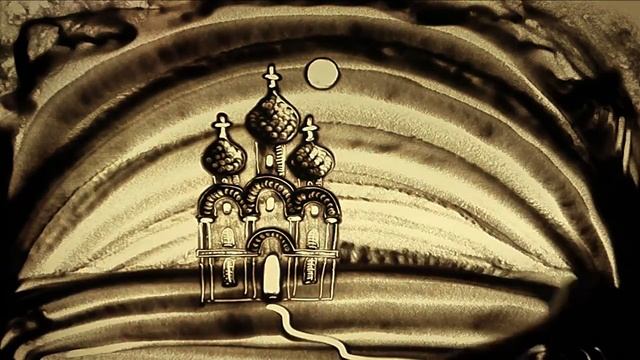 Со Светлой Пасхой! Песочная анимация от «Чудо-дети» Ульяновск