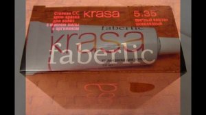 Стойкая СС крем - краска для волос Faberlic тон 5.35