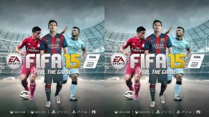 FIFA 15 3D video SBS VR box google cardboard