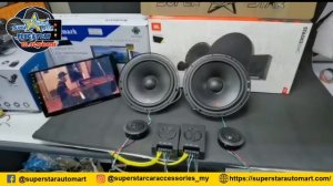 JBL Stage2 604C 6-1/2" (160mm) Two Way Component Speaker System (SOUND TEST)
