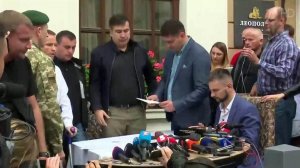 Адвокату Михаила Саакашвили вручили протокол о незаконном пересечении украинской границы