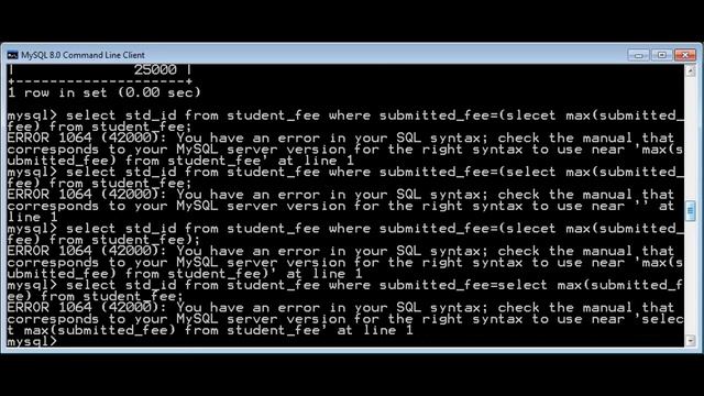 DBMS and MySQL Live Class-16 | SQL(Lab) Aggregate Function