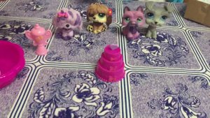 ЛПС распаковка и игра -Pet Shop, Dogs, Toys, Play, Kids