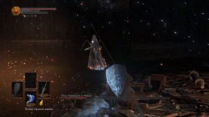 Dark Souls 3 Отец Ариандель и сестра Фриде полный бой
