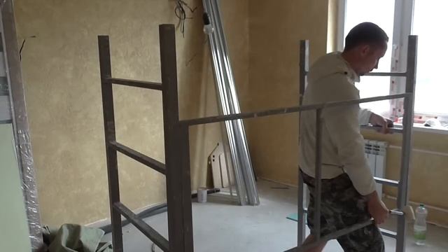 Левобережный. Строительные леса на колёсах, моя версия. смотреть онлайн