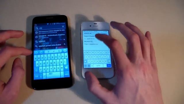 Сравнение Gigabyte Gsmart Alto A2 vs iPhone 4S смотреть онлайн