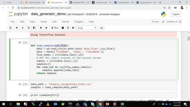 Custom data generator for singe input (image classifier) | Custom data generator Pt-3 смотреть онлайн