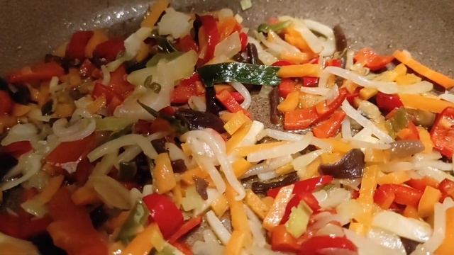 Фунчеза с овощами, постный, простой и очень вкусный рецепт!
