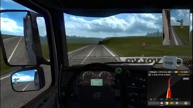 Euro Truck Simulator 2✔ Катаюсь по России смотреть онлайн