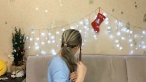 Вечерняя прическа на Новый Год и корпоратив за 5 минут.