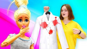 Красивые куклы видео онлайн - Барби стирает одежду для кукол! - Весёлые игры одевалки для девочек