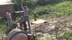 Как залить буронабивные сваи