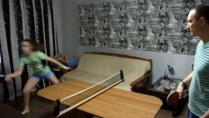 Домашний настольный теннис 01 05 20
