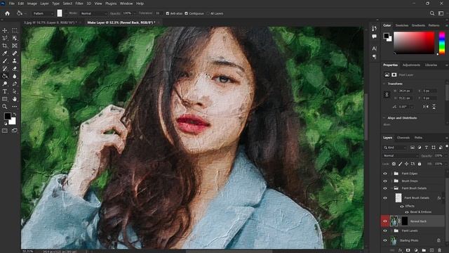 Photoshop Magic: Creating Jaw-Dropping Oil Paintings with Real Paint FX смотреть онлайн