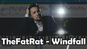 TheFatRat - Windfall [Piano Tutorial | Sheets | MIDI] Synthesia