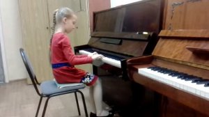 Исполняет Сироткина Снежана Ф. Лекуппе Этюд соч. 17,  До мажор. 23.11.2016  ДШИ им. Н.Н. Алмазова