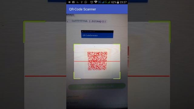 Android Bar Code/ QR Code Scanner