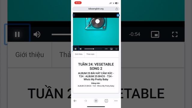 Tuần 24 Album 25 Bài hát cảm xúc Who pretty Baby смотреть онлайн