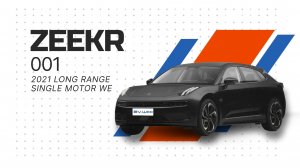 ZEEKR 001 2021 long range single motor we