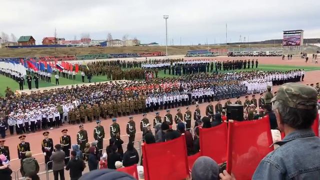 Детский хор в честь Дня Победы в Чурапче