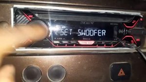 How to sony xplod CDX-G1200U bass Setting || Sony xplod bass setting kaise karen in hindi