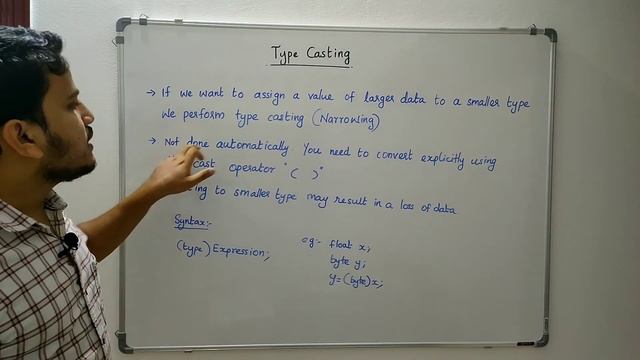 Type conversion and Casting in Java || Java Programming || Calicut university BSc CS/ BCA syllabus. смотреть онлайн