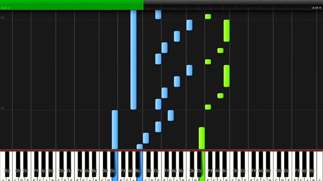 Zelda Twilight Princess - Sacred Grove (Synthesia) смотреть онлайн