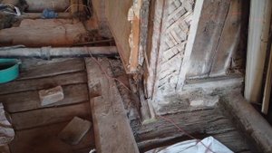 Усиление перекрытия в старом фонде. 120 м2 подготовка к заливке стяжки по профлисту.