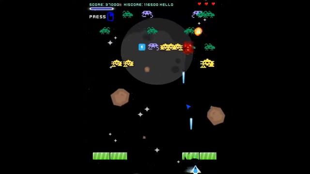 FXGL: Space Invaders Full Demo смотреть онлайн