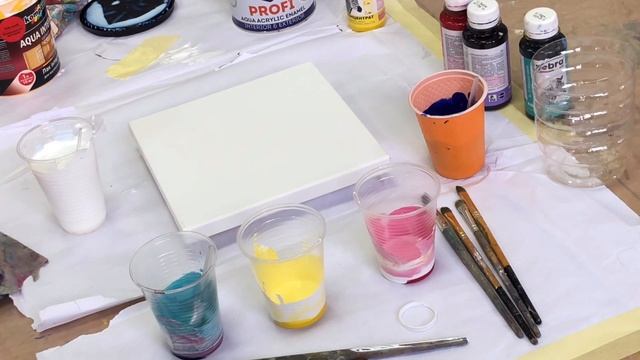 Раскрываю секреты техники Fluid Art/Жидкий Акрил
