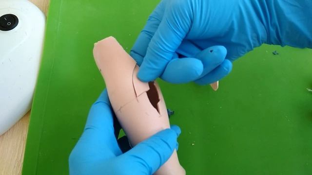РЕСТАВРАЦИЯ ФАРФОРОВОЙ КУКЛЫ  МАСТЕР КЛАСС  Porcelain doll restoration