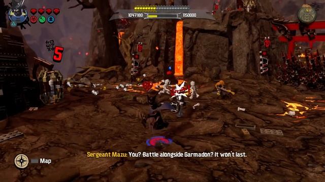 LEGO NINJAGO Movie Video Game - Lady Iron Dragon and Garmadon Romance Scenes смотреть онлайн