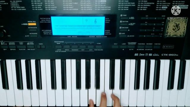 Lut gaye song in piano by casio master | instrumental смотреть онлайн