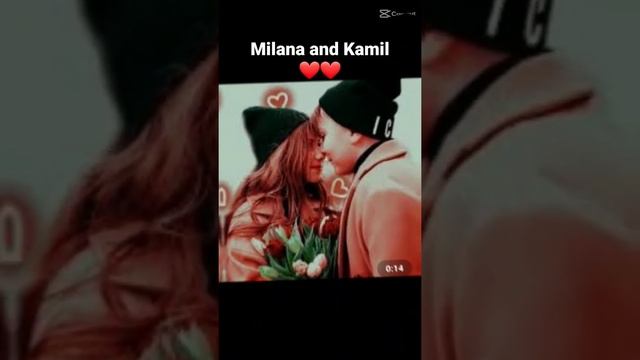 Milana#Kamil#?M+K=❤