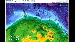 ΚΑΙΡΟΣ | 6 Ιανουαρίου 2024 - Χαμός Με Τις Ψυχρές - GFS 850 hPa