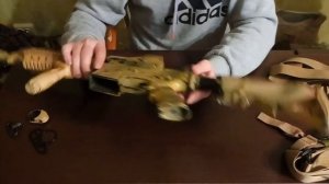 Как установить ремень на карабин M4