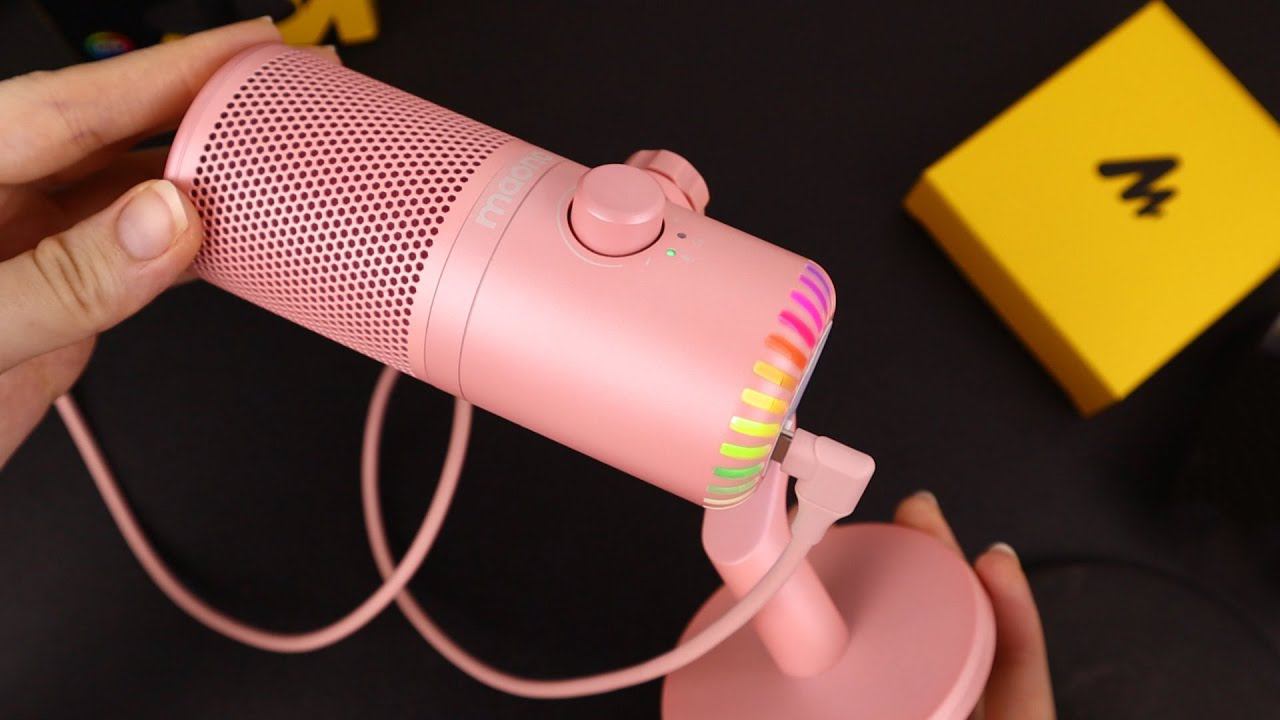 ✖️БОЛЬШЕ никаких ЧЕРНЫХ микрофонов - БЮДЖЕТНЫЙ МИКРОФОН с RGB ПОДСВЕТКОЙ - Maono DM 30 смотреть онлайн