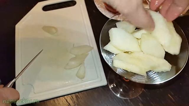 Фруктовый десерт - банан хурма груша смотреть онлайн