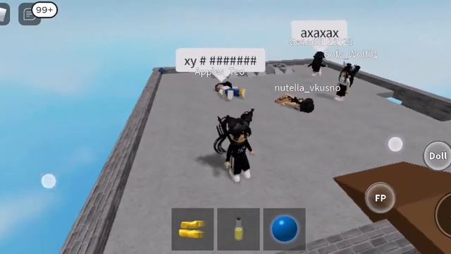 Шок!!! Не одекватный поц хотел сбросить меня с крыши😤☝️ ROBLOX Ragdoll engine смотреть онлайн